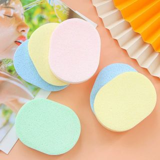 Bông rửa mặt tẩy trang rong biển bọt biển rửa mặt bông trang điểm bông phấn rửa mặt L1633