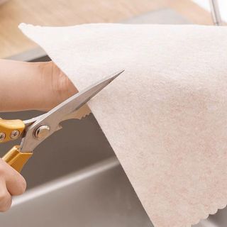 Khăn lau chén bát thấm sạch dầu mỡ, khăn vệ sinh lau chùi nhà bếp phòng khách đa năng L1614