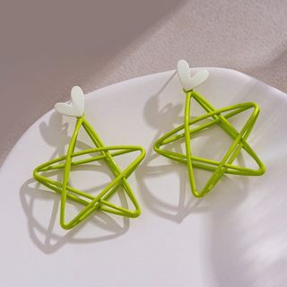 Sỉ hoa tai tone màu xanh hoa lá cực xinh, nổi bật