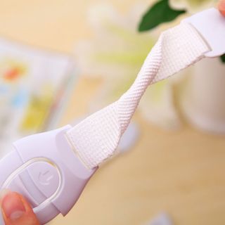 Khóa an toàn cho trẻ em Khóa ngăn kéo Khóa vải Bảo vệ Khóa tủ lạnh Khóa cửa tủ ngăn kẹp tay trẻ em L1332