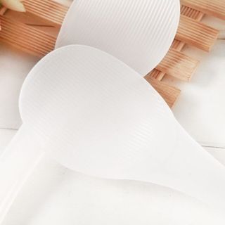 Muỗng cơm chống dính, thìa cháo nhựa cán dài, muỗng múc cơm cho nồi cơm điện, thìa cơm dùng cho thực phẩm có cán dài L1922
