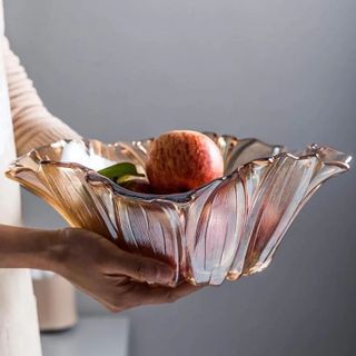 TÔ THỦY TINH HƯỚNG DƯƠNG VÀNG 30CM MÃ 312-1