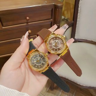 XẢ RẺ ĐỒNG HỒ NỮ THỜI TRANG SALVATHORE DÂY CAO SU