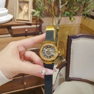 XẢ RẺ ĐỒNG HỒ NỮ THỜI TRANG SALVATHORE DÂY CAO SU