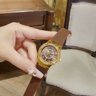 XẢ RẺ ĐỒNG HỒ NỮ THỜI TRANG SALVATHORE DÂY CAO SU