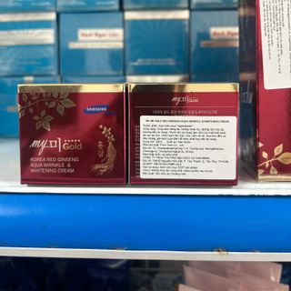 Kem Sâm Hàn Quốc My Gold Korea Red Ginseng White Cream 50ml