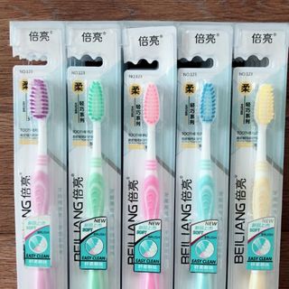 Bàn chải đánh răng BEILIANG, bàn chải đánh răng màu kẹo lông bàn chải mềm L2014
