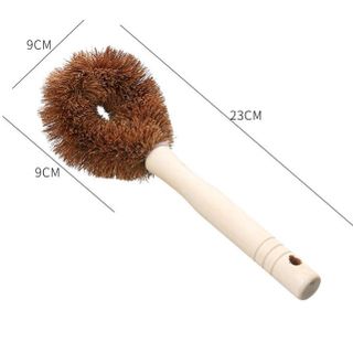 Bàn chợi cọ nồi sợi dừa tự nhiên, bàn chải tẩy dầu mỡ chuyên dụng cho nhà bếp, bàn chải vệ sinh và rử chén bát L1924