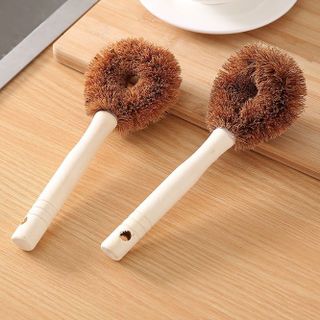 Bàn chợi cọ nồi sợi dừa tự nhiên, bàn chải tẩy dầu mỡ chuyên dụng cho nhà bếp, bàn chải vệ sinh và rử chén bát L1924