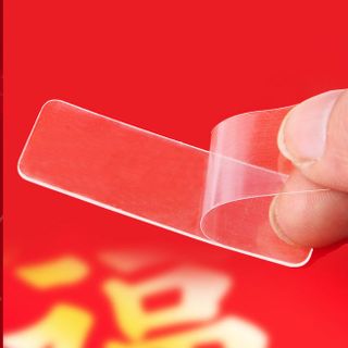 Hộp 60 miếng dán 2 mặt siêu dính , băng dính 2 mặt treo giá kệ, khung tranh, đồ trang trí ( HỘP ĐỎ) L2134