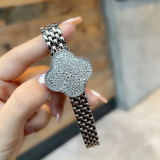 ĐỒNG HỒ NỮ CHÍNH HÃNG SCOTTIE DÂY INOX MẶT HỘT MỞ NẮP XOAY FULLBOX