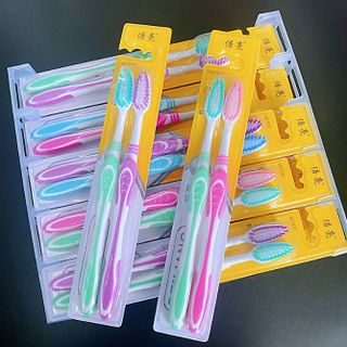 Vỉ 2 Bàn Chải Đánh Răng NO.537 Mềm Mại Vệ Sinh Răng Miệng L2021