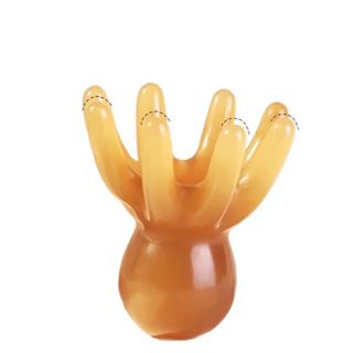 Lược massage kinh lạc đầu bạch tuộc, lược cạo vai và cổ, lược trị liệu huyệt đạo đầu, lược bạch tuộc thư giãn L1931