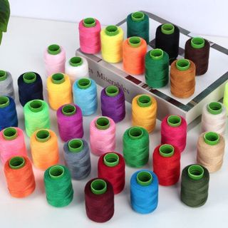 Cuộn Chỉ thêu Pagoda dày dặn, Chỉ may vá quần áo nhiều màu chắc chắn L2034