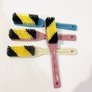 Bàn chải đánh giày cán dài hai tông màu, bàn chải đánh giày cán nhiều màu L2022