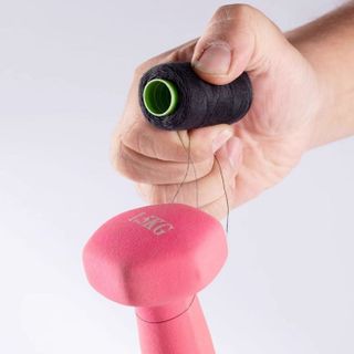 Bộ 2 cuộn chỉ khâu đen trắng cỡ lớn, chỉ may đa năng dùng vá quần áo, phụ kiện may mặc tiện dụng L2142