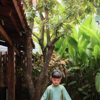 Sỉ ao dài đồng bé gái mẫu mới Tết