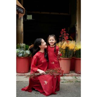 Sỉ áo dài cách tân bé gái