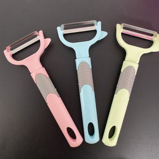Dụng cụ gọt vỏ có tay cầm đa năng mới, dụng cụ gọt vỏ nhà bếp, dụng cụ cắt rau củ quả L2041