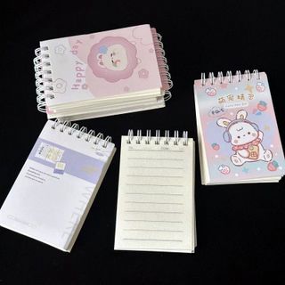 Sổ tay bỏ túi hoạt hình, Sổ tay bỏ túi di động mang theo, Sổ ghi nhớ ghi chép sô liệu L2024