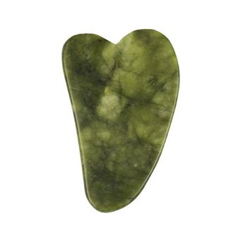 Miếng ngọc bích mát xa mặt bằng đá , dụng cụ massage mặt thư giãn L1934