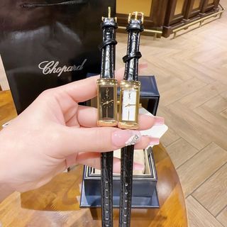 SIÊU SALE ĐỒNG HỒ NỮ TRUNG CẤP YXL DÂY DA MẶT CHỮ NHẬT