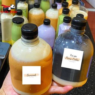 Chai nhựa 500ml tròn lùn