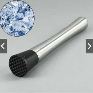 Chày dầm pha chế cocktail 20.5cm , chày bar inox pha chế mojito