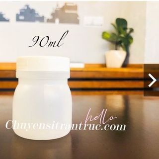 Hủ nhựa sữa chua nếp cẩm 90ml