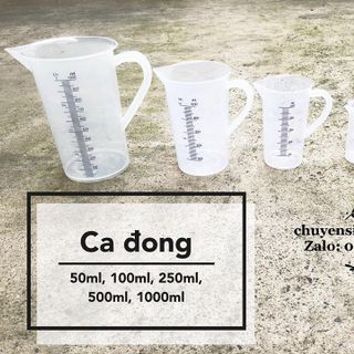 Ca Đong Định Lượng Đủ Size 50ml, 100ml,250ml, 500ml, 1 lít, 2 lít