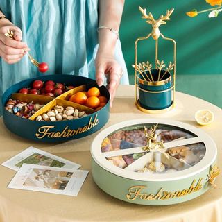 Khay Mứt Tròn 4 Ngăn ( THÙNG 10C )