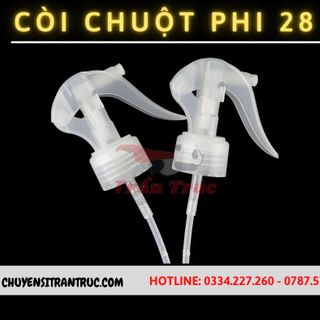 Vòi còi chuột phi 28