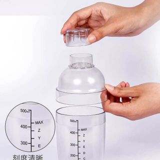 Bình Lắc Pha Chế – Bình Lắc Nhựa – Shaker Nhựa 350ml-500ml,700ml