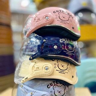 Mũ Bảo Hiểm Họa Tiết Cute ( THÙNG 80C )