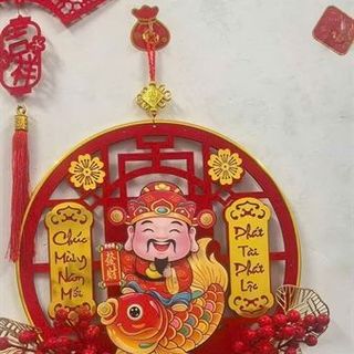 Thần Tài Cá Lắc Treo Trang Trí Tết