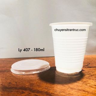 Ly đựng sốt 407 kèm nắp