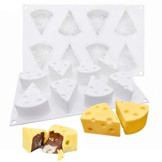 Khuôn silicon phô mai cheese dẻo làm thạch rau câu, topping, đậu hũ non tiện dụng chịu nhiệt cao