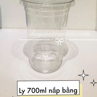 50 Ly nhựa pet nắp bằng 700ml