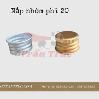 Nắp nhôm phi 20
