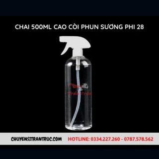 Chai nhựa có vòi xịt 500ml - 28