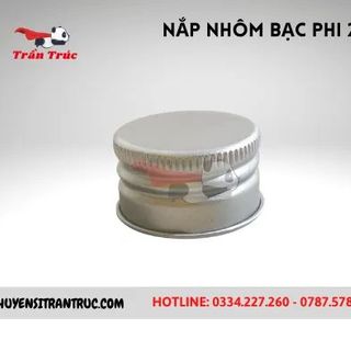 Nắp nhôm bạc phi 28