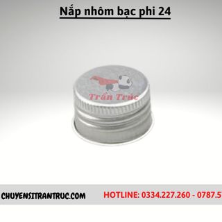 Nắp Nhôm Bạc Phi 24mm