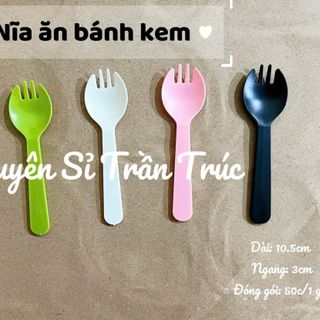 50 Nĩa ăn bánh kem 10.5cm
