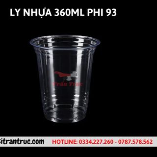 50 LY NHỰA 360ML PHI 93