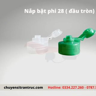 NẮP BẬT PHI 28MM (Đầu tròn)