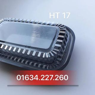 Hộp nhựa đế đen HT17