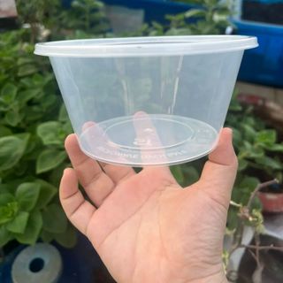 Thố nhựa tròn Microwave 700ml