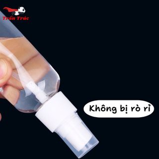 Chai nhựa 100ml phun sương phi 20mm