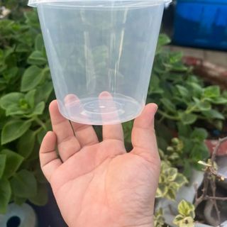 Thố nhựa tròn Microwave 1000ml