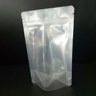 Túi zip bạc 18x26 đáy đứng